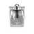 Rains RAINS MIRROR MINI ROLLTOP BACKPACK Silver