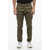 Nine in the morning Solid Color Slim Fit Pants With Belt Loops Green