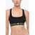 Versace Cropped Top With La Greca Motif Black