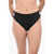 AllSaints High-Waisted Emma Bikini Bottom With Cut-Out Detail On The S Black