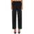 Fabiana Filippi Wool Blend Pants BLACK