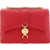 Versace Kleio Shoulder Bag LIPSTICK RED-VERSACE GOLD