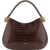 Roberto Cavalli Roar Big Hobo Handbag MARRONE