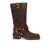 Michael Kors CROSBY MOTO BOOT Brown