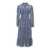 Michael Kors SMOCK BTN DWN SHIRT DRESS Blue