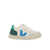 VEJA SMALL V-12 CHROMEFREE LEATHER EXTRA-WHITE_MULTICO-BRITTANY SNEAKERS White