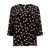 Max Mara 'S Max Mara "Arturo" Printed Crêpe De Chine Blouse Black