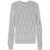 WILD CASHMERE Wild Cashmere Lyric Sweater In Perforated Cashmere GREY