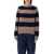 YMC Ymc Jets Stripe Crew Knit NAVY STRIPE