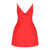 Marc Jacobs Marc Jacobs Bow Satin Mini Dress RED