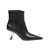 Michael Kors Michael Kors Leather Ankle Boot Black