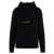 Saint Laurent Saint Laurent Logo Print Hoodie Black