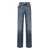 Bottega Veneta Bottega Veneta High-Waist Wide-Leg Jeans Navy