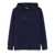 KITON Kiton Sweatshirt With Rubberized Logo BLUE