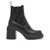 Fendi Fendi Biker Boots Shoes Black