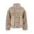 URBANCODE Beige Shearling Jacket With High Neck In Ecofur Woman Beige