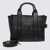 Marc Jacobs Marc Jacobs Black Leather The Mini Tote Bag Black