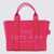 Marc Jacobs Marc Jacobs Pink Leather The Mini Tote Bag HOT PINK