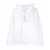 Patou Patou White Cotton Ruched Shirt WHITE