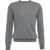 Kangra Long-sleeved wool sweater Grey