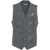 BOB Single-breasted vest in glencheck Blue