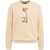 Baron Filou Sweatshirt with print 'XCII' Beige