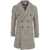 BOB Wool jersey pea coat 'Rush' Beige