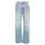 MM6 Maison Margiela Knee detail jeans Light Blue