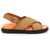 Marni Leather And Raffia Fussbett Sandals RAW SIENA DUST APRICOT