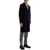 Harris Wharf London LONDON Single-Breasted Wool Coat In Boiled NAVY BLUE