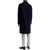 Harris Wharf London LONDON Double-Breasted Wool Coat In Boiled NAVY BLUE