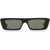 Gucci Rectangular Sunglass BLACK