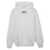 Jean Paul Gaultier Jean Paul Gaultier Cotton Oversized Hoodie With "Lace Label" Transfer Clothing WHITE