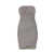 THE ATTICO The Attico Mini Jersey Dress GREY