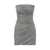 THE ATTICO The Attico Mini Jersey Dress GREY