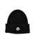 Moncler Moncler Logo Patch Beanie Black