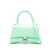 Balenciaga Balenciaga Hourglass Small Leather Handbag GREEN