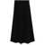 Emporio Armani Emporio Armani Wool Midi Skirt Black