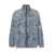 Diesel 'D-Krap' Light-Blue Worn Effect Jacket With Zip And Raised Collar In Cotton Man BLUE