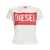 Diesel Diesel Logo Cotton T-Shirt WHITE