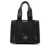 Chloe Chloé Woody Leather Medium Tote Black