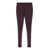 PT TORINO 'Master' Bordeaux Pants With Hem In Virgin Wool Man Red