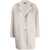 COLOMBO Colombo Single-Breasted Cashmere Coat Grey