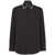 Balmain Balmain Embroidered Collar Poplin Shirt Clothing Black