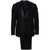 Tagliatore Tagliatore Single-Breasted Virgin Wool Suit With Glossy Lapels Black