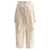 KAPITAL Kapital "Combed Gabergine Aozai" Cargo Trousers WHITE