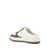 AUTRY Autry 'Medalist' Low Mule In Panelled Leather BIANCO E MARRONE