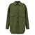 FORTELA Fortela 'Monika' Overshirt GREEN