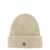 Moncler Logo patch beanie Beige