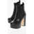 Michael Kors Leather Chelsea Boots Heel 12 Cm Black